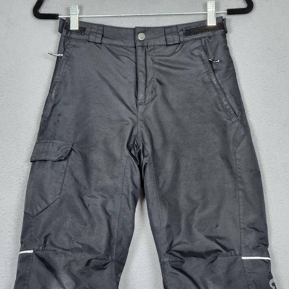 Columbia Bugaboo Snow Pants Youth Medium 10/12 Black Omni-Tech Omni-Heat - Picture 6 of 16